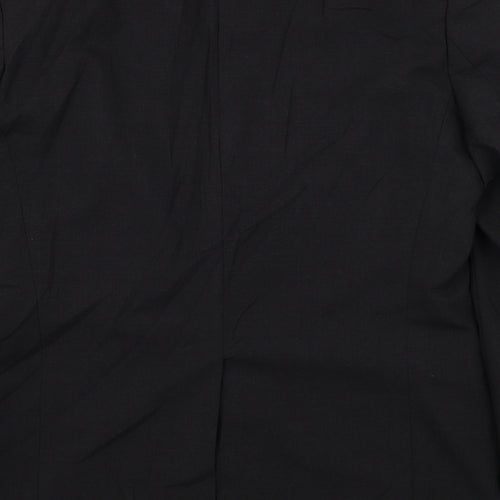 HUGO BOSS Mens Black   Jacket Suit Size 44