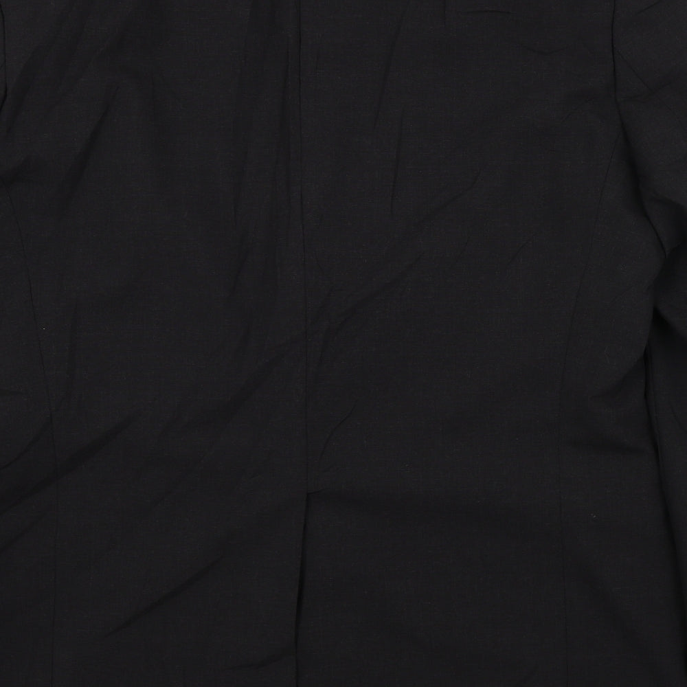 HUGO BOSS Mens Black   Jacket Suit Size 44