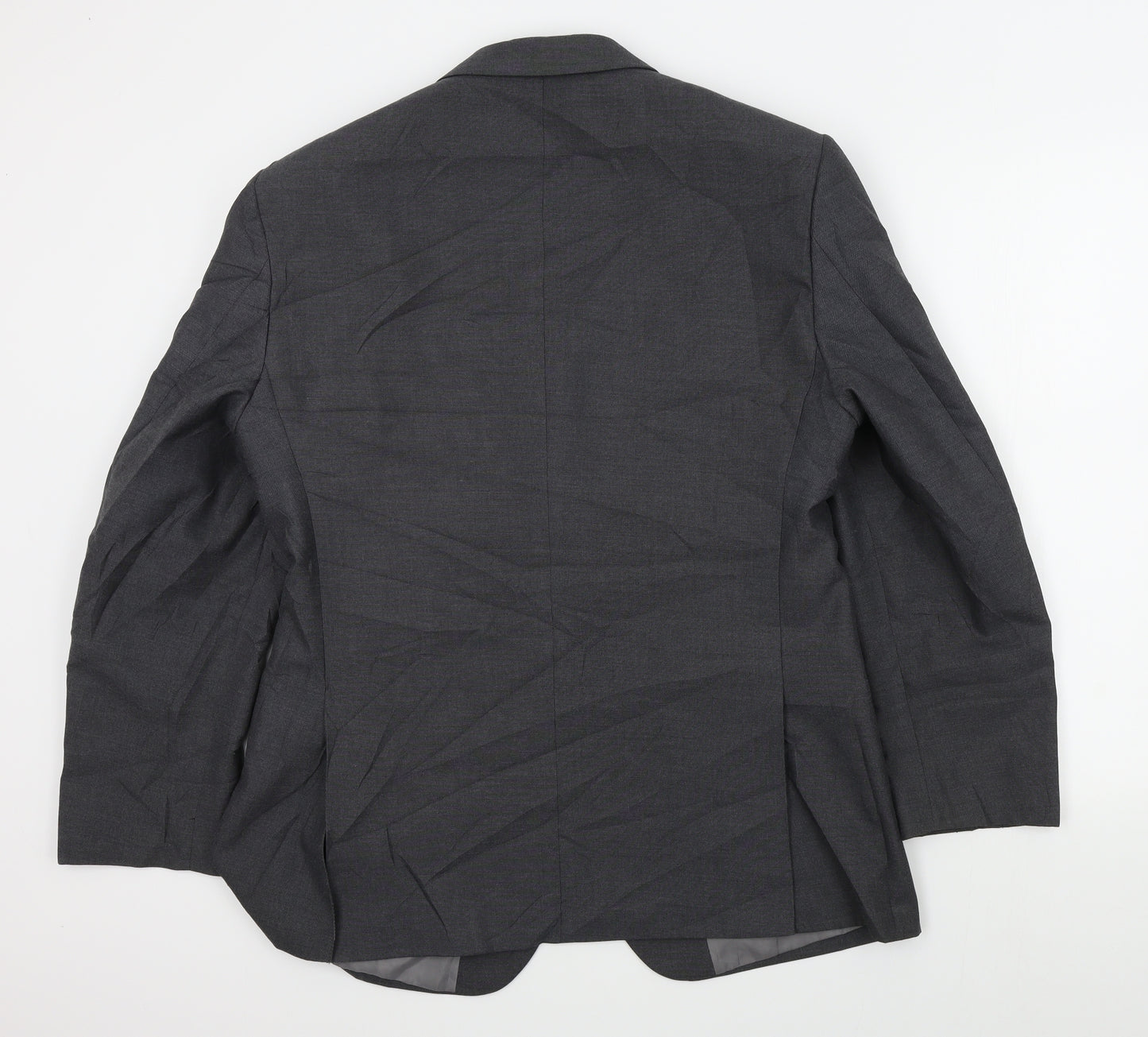 M&S Mens Grey   Jacket Suit Jacket Size 40