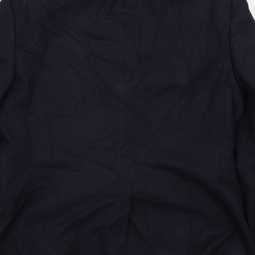 M&S Mens Blue   Jacket Suit Jacket Size 38