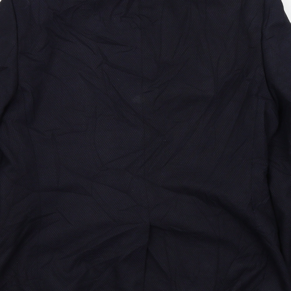M&S Mens Blue   Jacket Suit Jacket Size 38