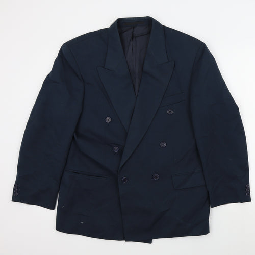 C&A Mens Blue   Jacket Suit Jacket Size 44
