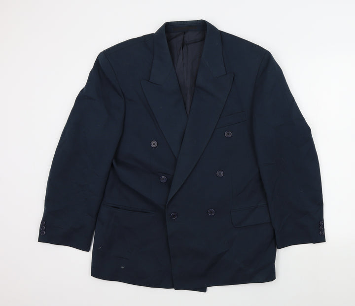 C&A Mens Blue   Jacket Suit Jacket Size 44