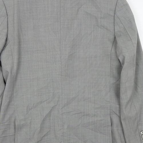 River Island Mens Grey   Jacket Suit Jacket Size 40