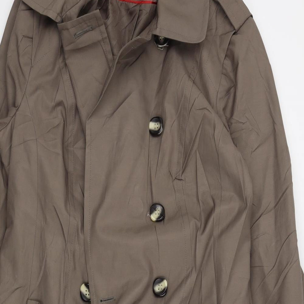 Debenhams Womens Brown   Jacket Coatigan Size 16