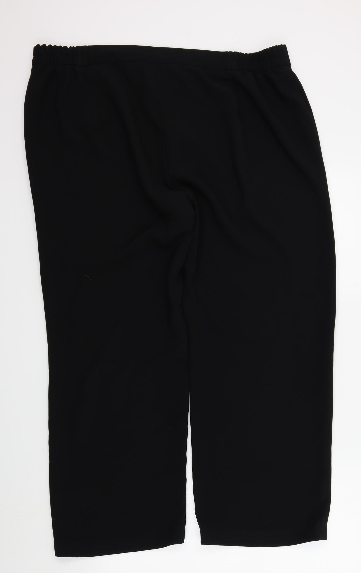 essence Womens Black   Trousers  Size 24 L27 in