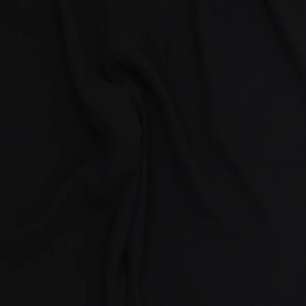 essence Womens Black   Trousers  Size 24 L27 in