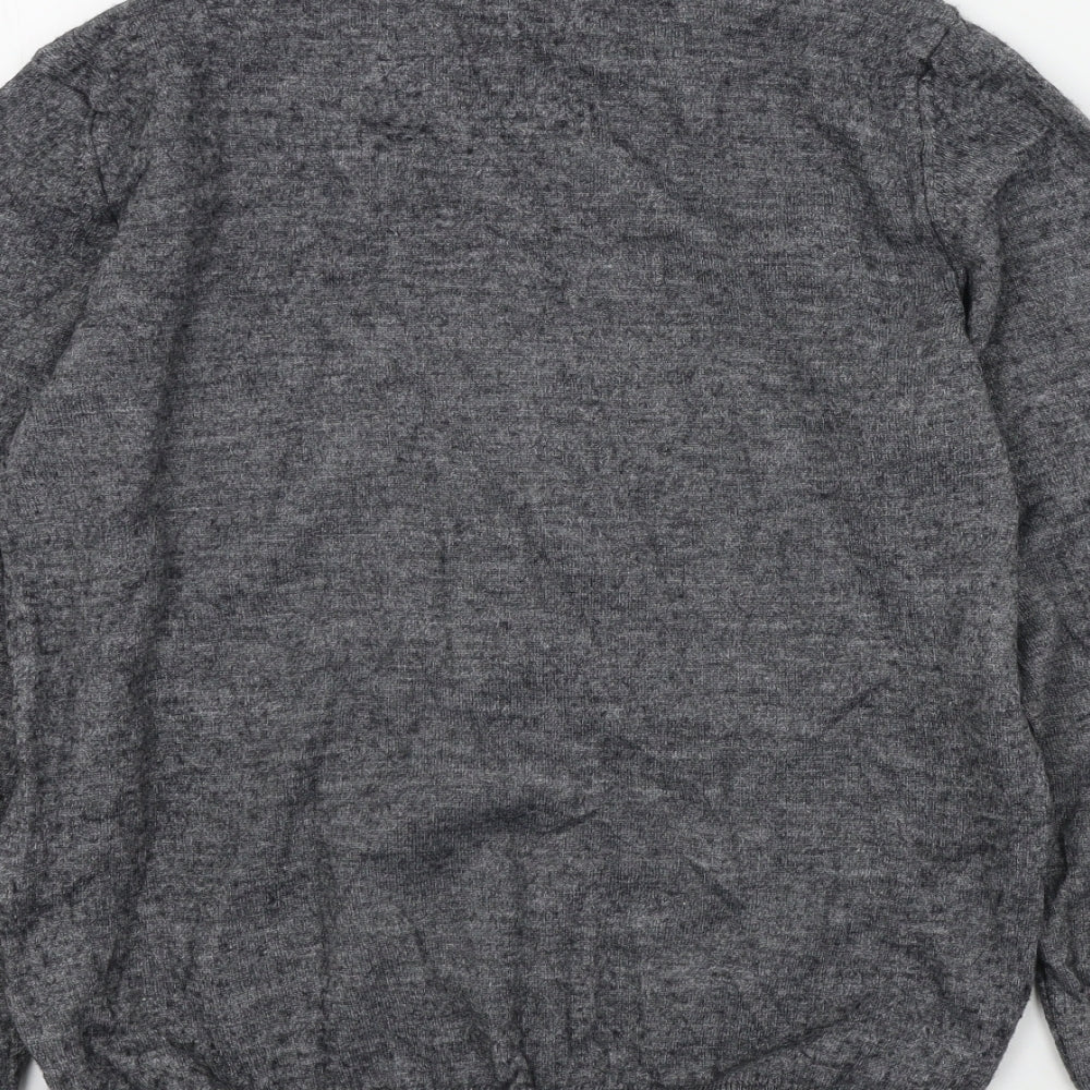 LORENZO MAGNI Mens Grey   Pullover Jumper Size M
