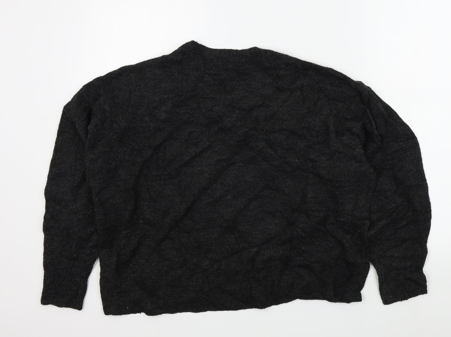 H&M Womens Grey   Pullover Jumper Size S