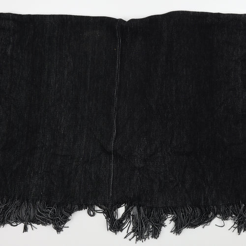 BM Womens Black   Jacket Poncho One Size