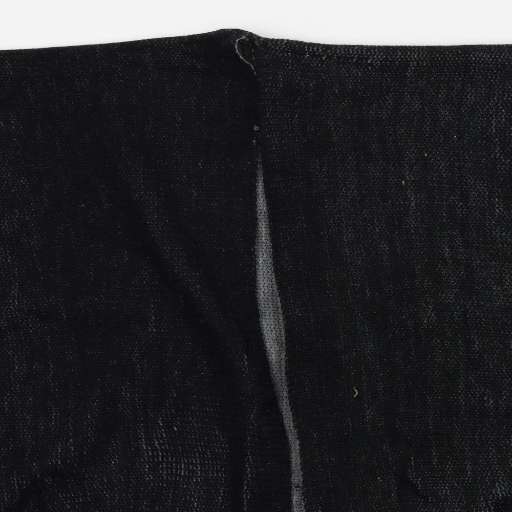 BM Womens Black   Jacket Poncho One Size