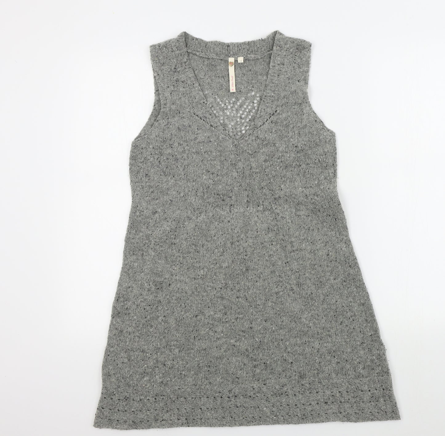 White Stuff Womens Grey   Pullover Jumper Size 12