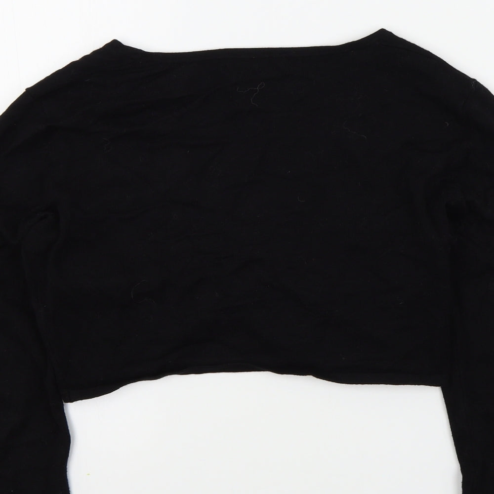 Jane Norman Womens Black   Cardigan Jumper Size 12