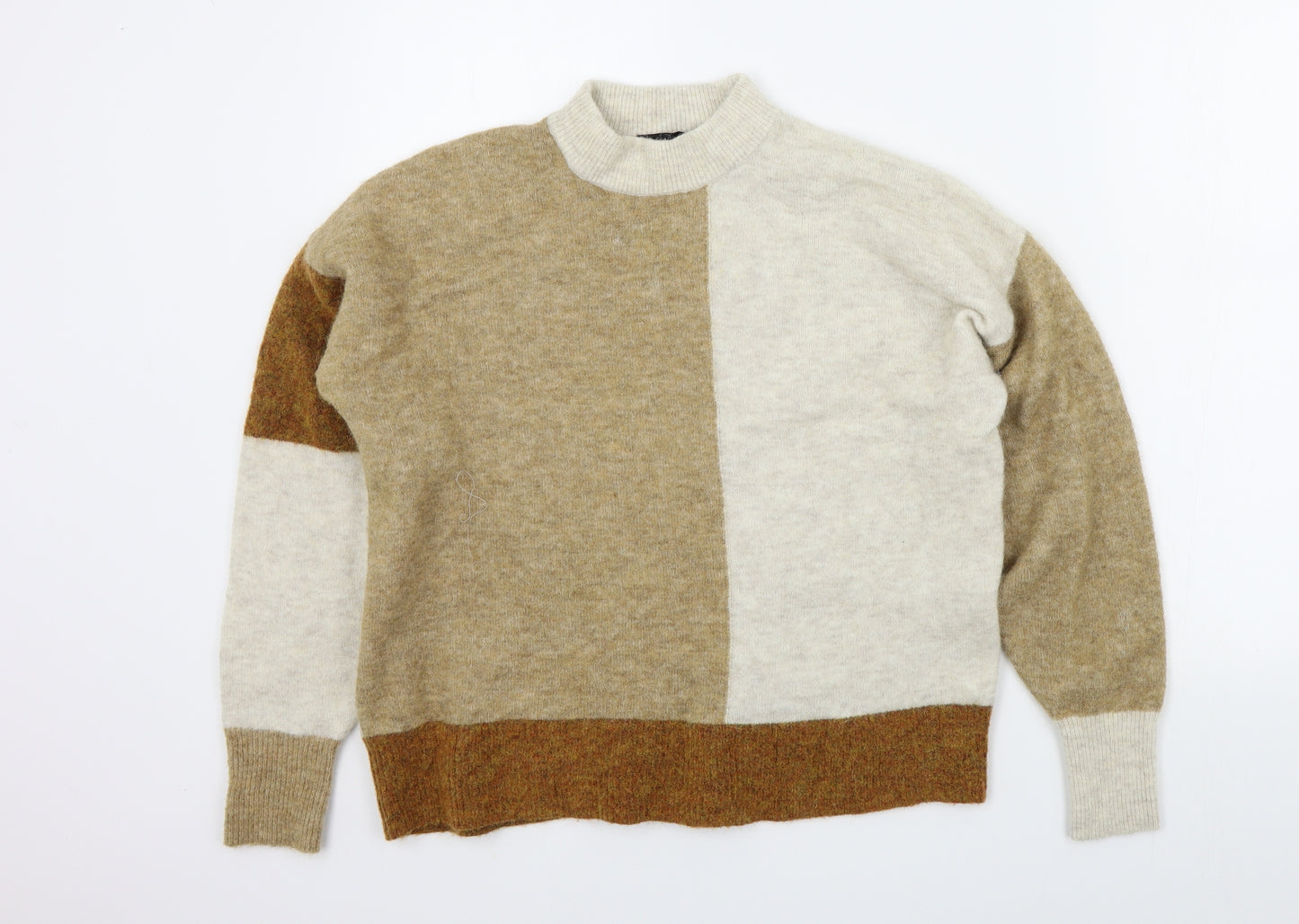 M&S Womens Brown   Pullover Jumper Size 14