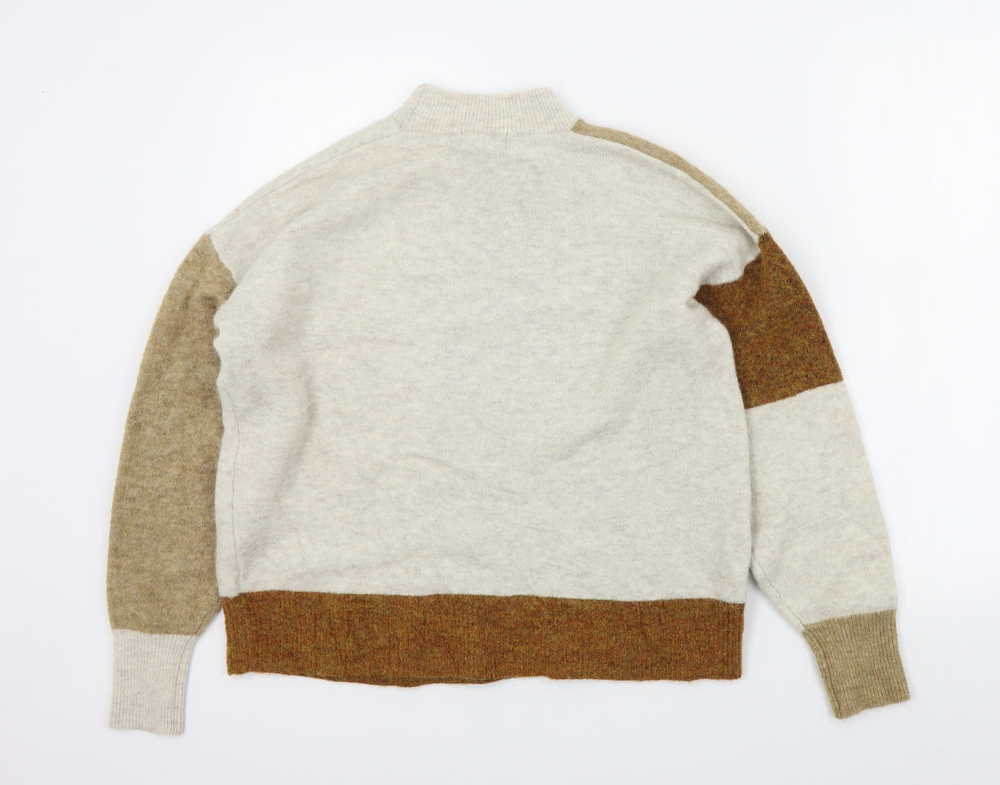 M&S Womens Brown   Pullover Jumper Size 14