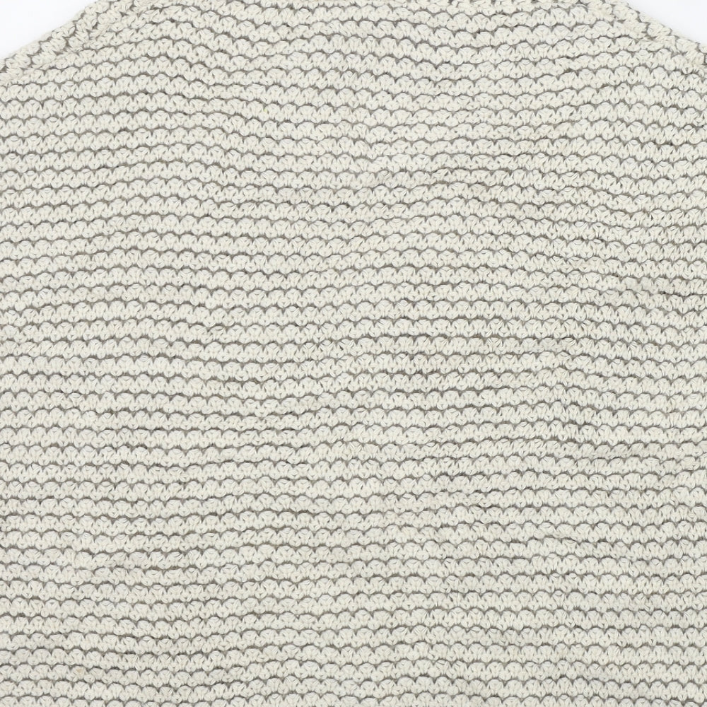 Afibel Womens Beige   Cardigan Jumper Size 10