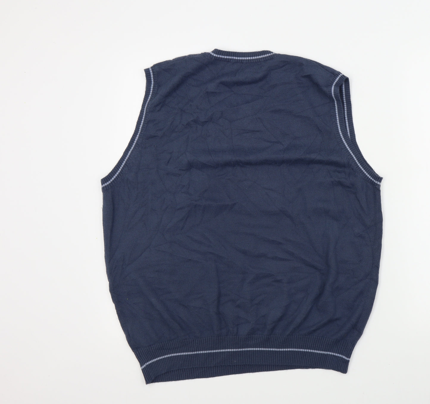 TU Mens Blue   Vest Jumper Size XL