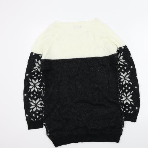 FAF Womens Black   Pullover Jumper Size 12