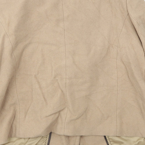 BM Womens Beige   Jacket Coat Size 12