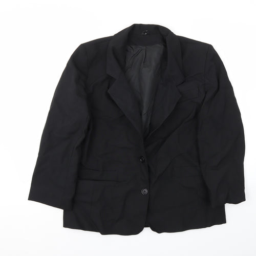 Debenhams Womens Black   Jacket Blazer Size 12