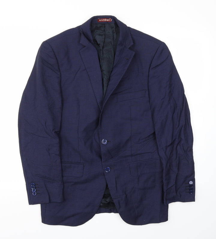 Preworn Mens Blue Jacket Blazer Size 40