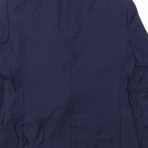 Preworn Mens Blue   Jacket Blazer Size 40