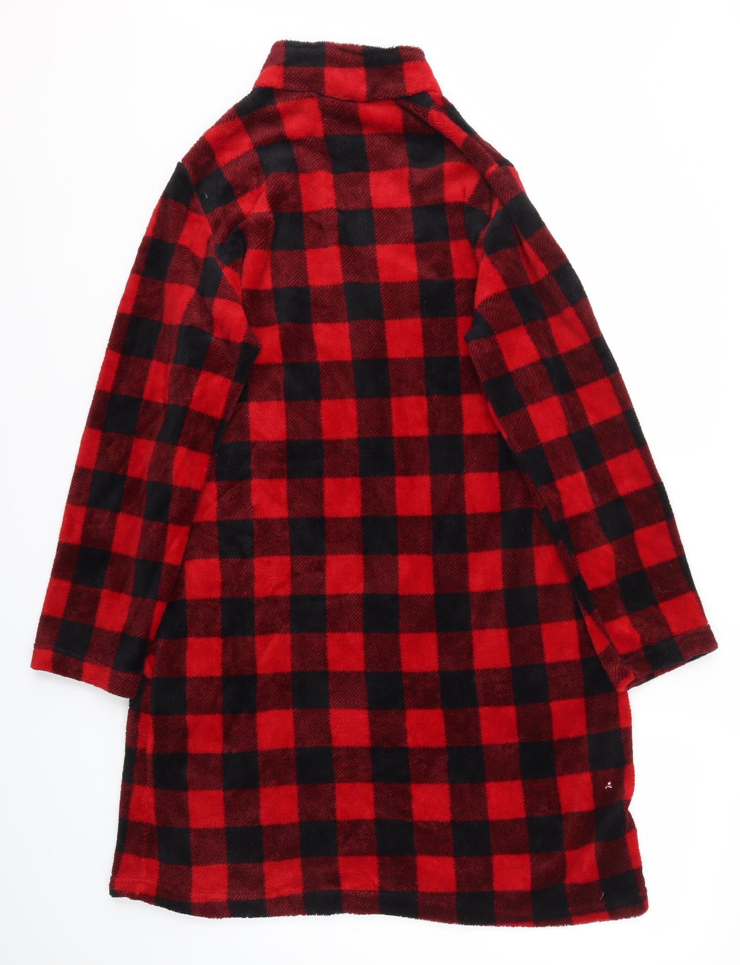QUOT LOVE Womens Red Check  Cami Gown Size XL