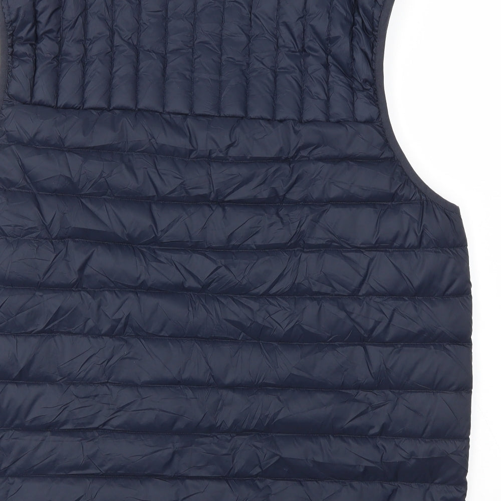 M&S Mens Blue   Gilet Coat Size XL