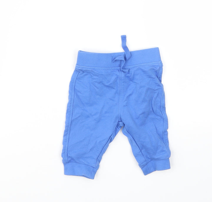 TU Boys Blue   Jogger Leggings Size 3-6 Months