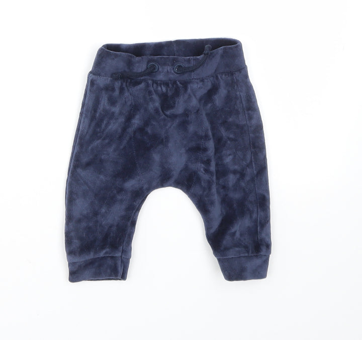 TU Boys Blue Capri Trousers Size 3-6 Months
