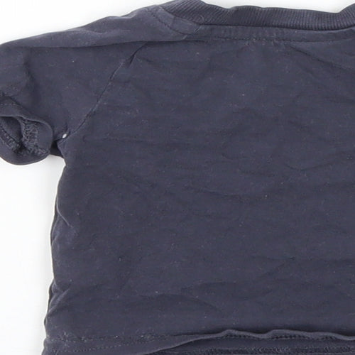 George Boys Blue   Basic T-Shirt Size 3-6 Months