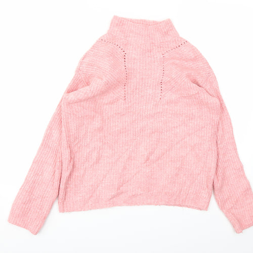Papaya Womens Pink   Pullover Jumper Size S