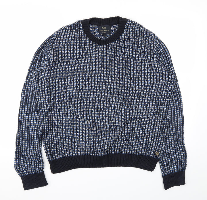 Farrell Womens Blue Pullover Jumper Size M