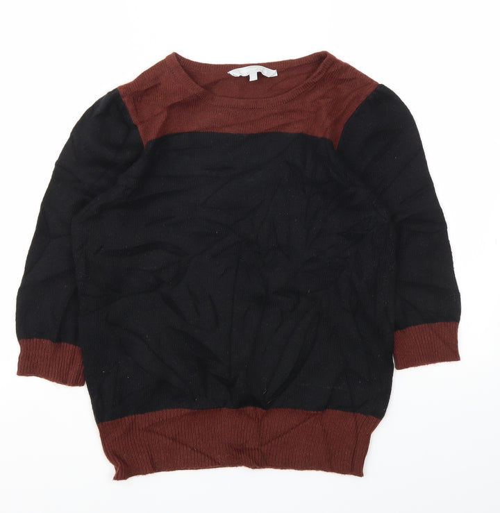Debenhams Womens Black Pullover Jumper Size 14
