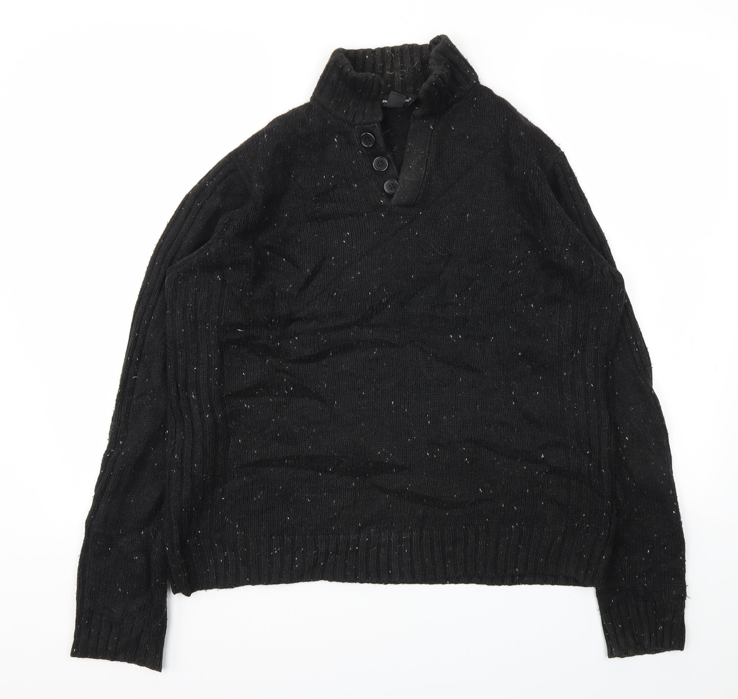Cedar Wood State Mens Black   Pullover Sweatshirt Size M