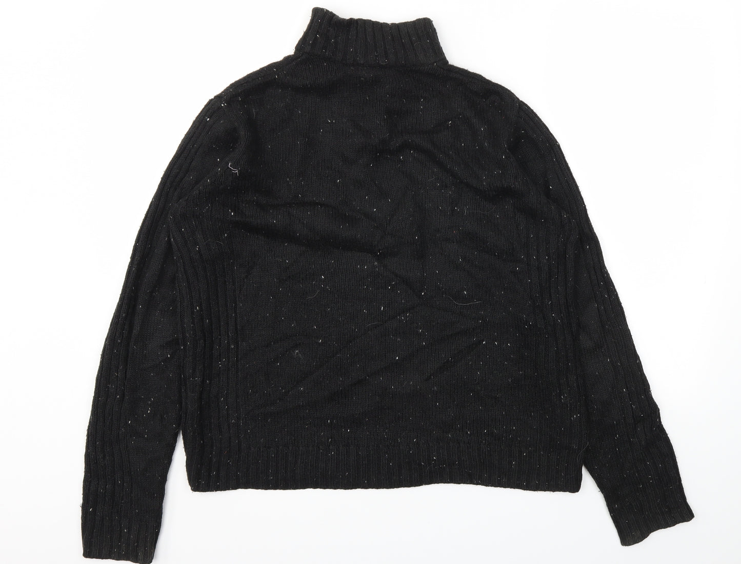 Cedar Wood State Mens Black   Pullover Sweatshirt Size M