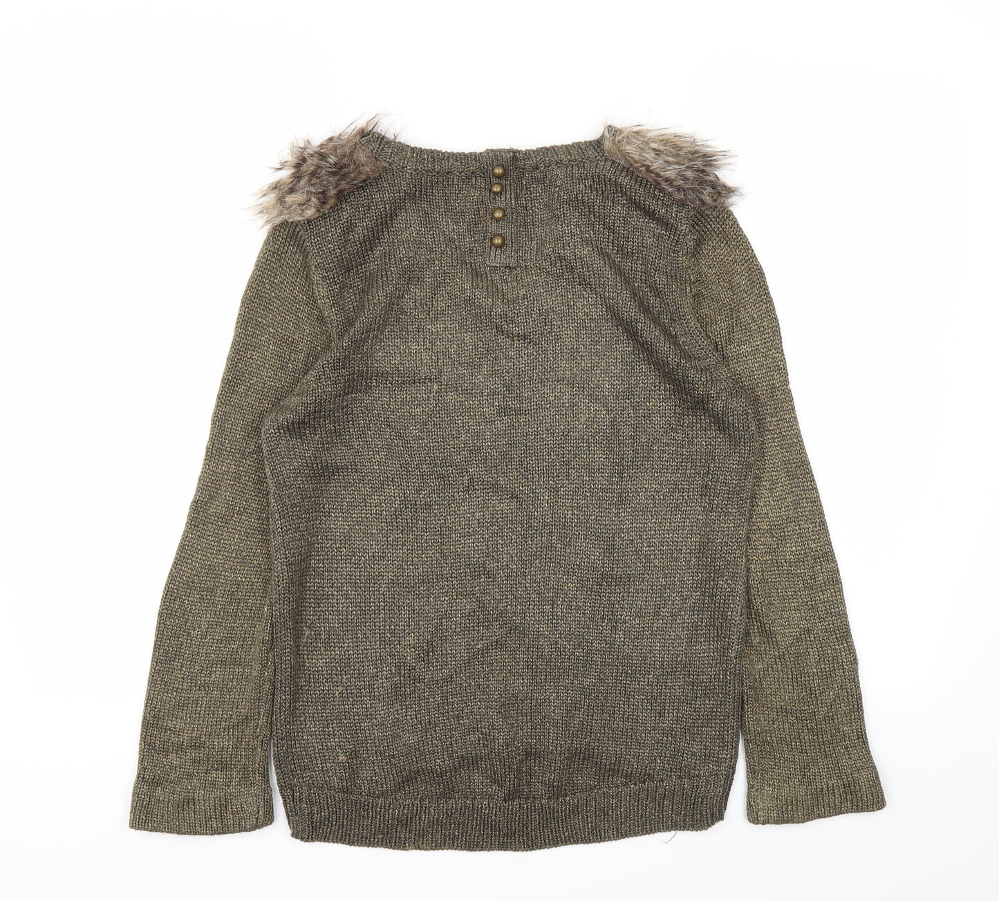 NEXT Womens Green   Pullover Jumper Size 10