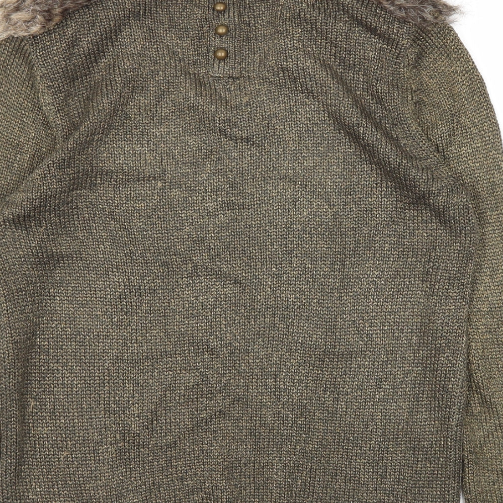 NEXT Womens Green   Pullover Jumper Size 10