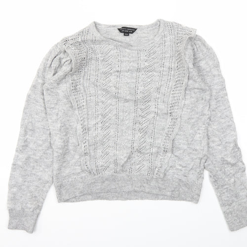 Dorothy Perkins Womens Grey   Pullover Jumper Size 14