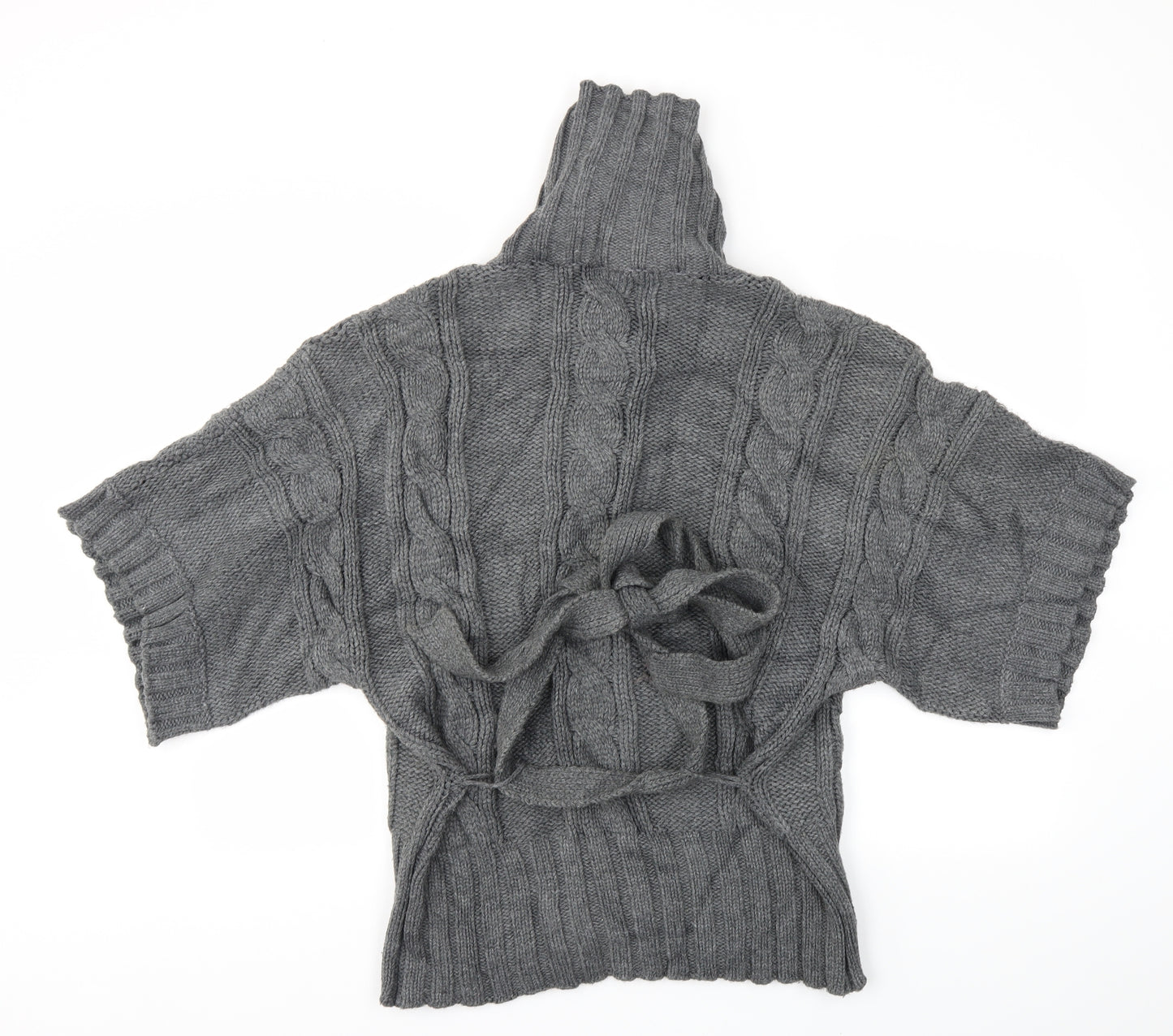 Oasis Womens Grey   Cardigan Jumper Size 16