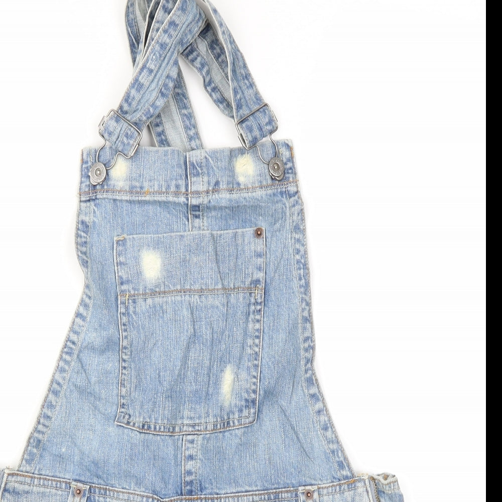 Preworn Womens Blue   A-Line Skirt Size 12