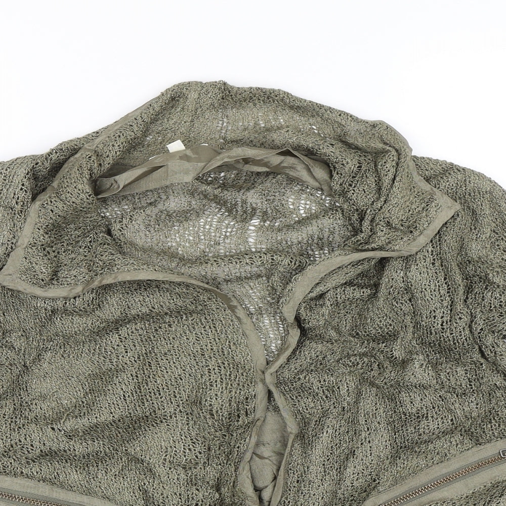 Masai Womens Green   Cardigan Jumper Size M
