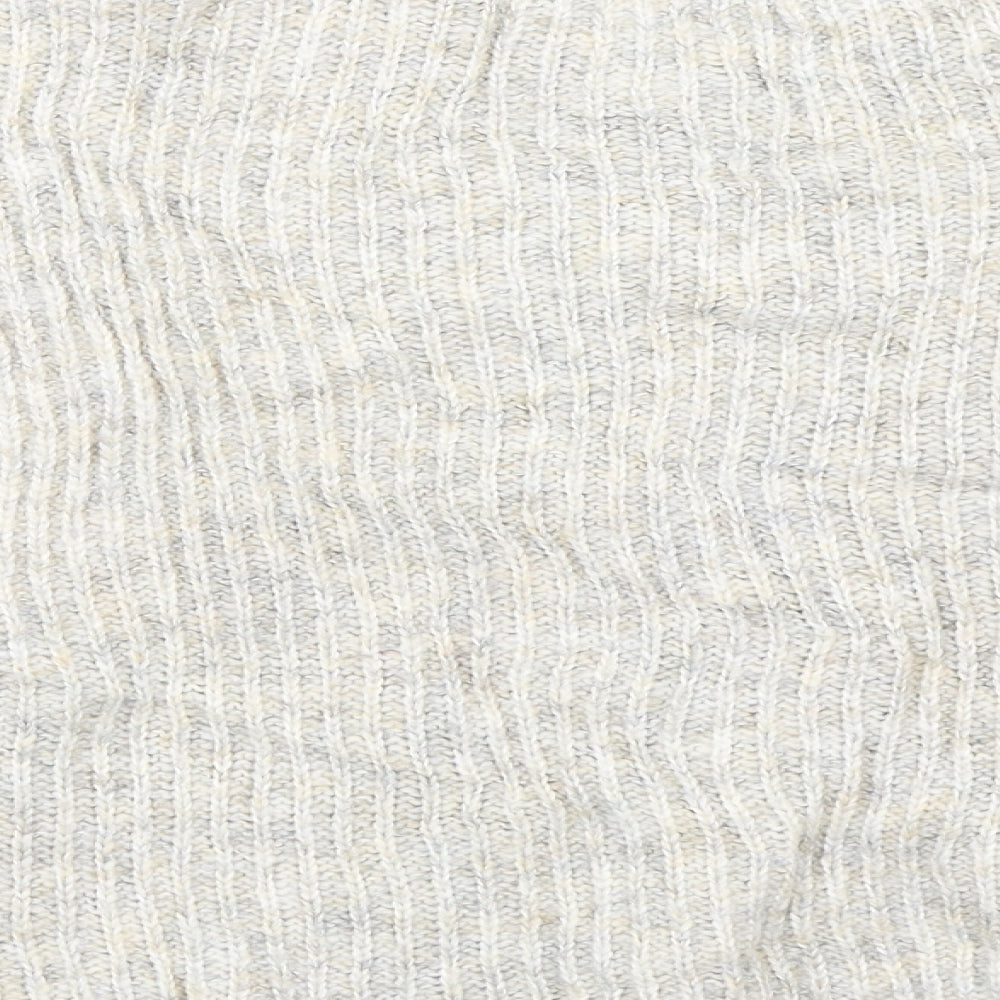 Topshop Womens Beige  Knit Pullover Jumper Size S
