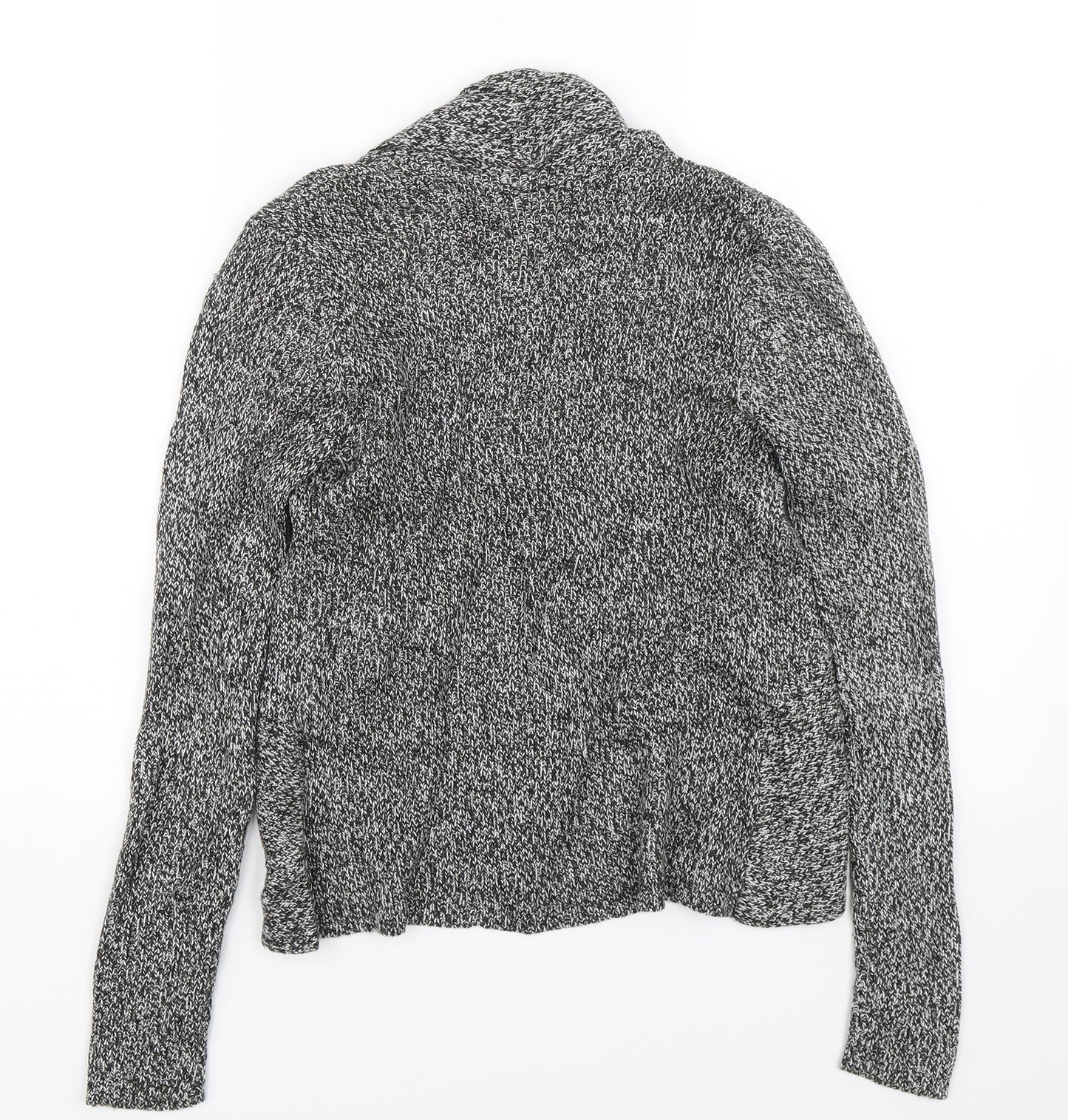 H&M Womens Black  Knit Cardigan Jumper Size XS