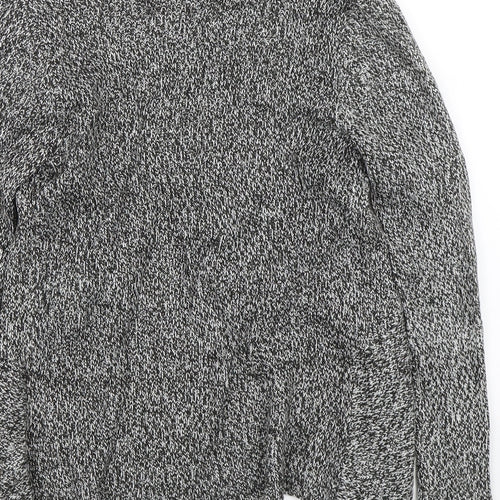 H&M Womens Black  Knit Cardigan Jumper Size XS