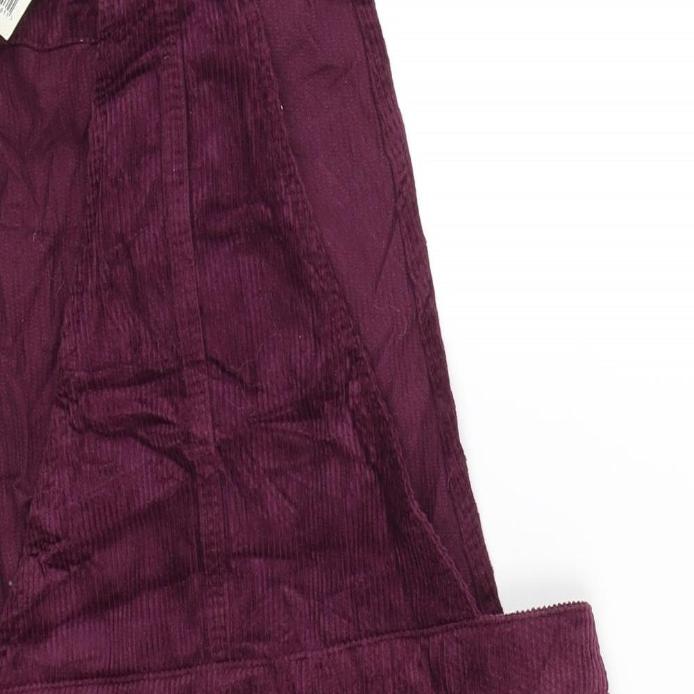 George Girls Purple  Corduroy Tank Dress  Size 13-14 Years