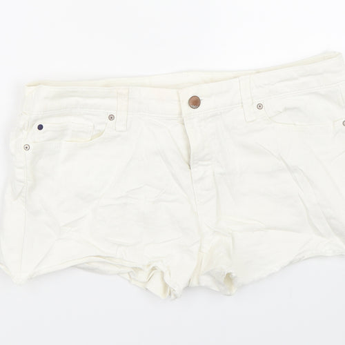 Gap Womens White  Denim Mom Shorts Size 30 - Summer