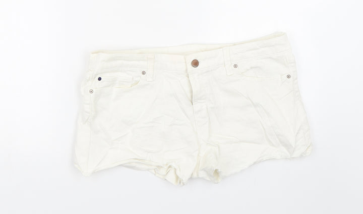 Gap Womens White  Denim Mom Shorts Size 30 - Summer