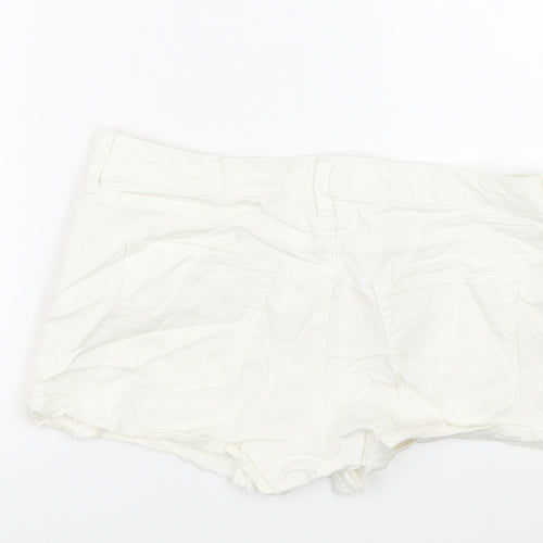 Gap Womens White  Denim Mom Shorts Size 30 - Summer