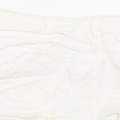 Gap Womens White  Denim Mom Shorts Size 30 - Summer